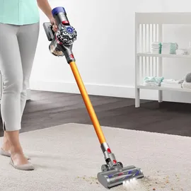 blyno Bürste Kompatibel für Dyson V7, V8, V10, V11, V15 Staubsauger Elektrobürste mit Direktantrieb mit 4 Frontlichten Hartboden und KurzflorigeTepp