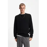 Hugo Strickpullover Schwarz XXL