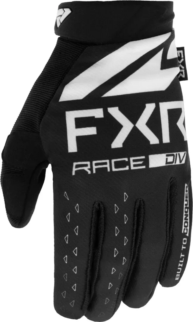 FXR Reflex 2023 Kinder Motocross Handschuhe, schwarz-weiss, Größe S