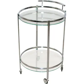 INOSIGN Bartisch 52 x 82 x 52 cm Silber