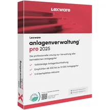 Lexware anlagenverwaltung pro 2026 - Abo