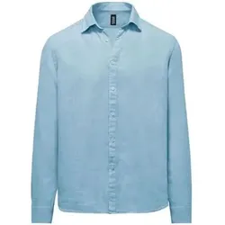 Bomboogie  Hemdbluse SM6402 T LI2-23 DUSTY SKY  in Blau, IT XL