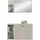 Möbel Boss Garderobenkombination 2-teilig  Station 106 x 37 x 192 cm creme
