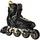 Nils Extreme Inline Skates Armour NA22151 (Rollen: 90mm/82A, Kugellager: ABEC 7) schwarz/gold Herren