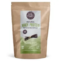 Ekopura Natural Whey Protein - Vanilla - 500g | 78% Protein | 100% Natural Grass Fed Whey| Hormonfrei, GMO-frei, Soja-frei, ohne Zusatzstoffe, ohne Zuckerzusatz | Muskelwachstum und Erholung