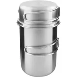 Tatonka Handle Mug 850 Set Mit Deckel Für Tasse Mit Henkel 850ml - Stainless Steel - One Size