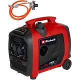 Einhell Stromerzeuger (Benzin/Gas) TE-IG 1900 DF (1800/1600 W Dauerleistung, maximale 1900/1700 W, 4,2 L Tank, Inverter, 4-Takt-Motor, 2x 230 V, 2x USB-Anschluss, 1x 12 V)