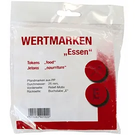 WOLF & APPENZELLER Wertchips Essen rot, 100 St.