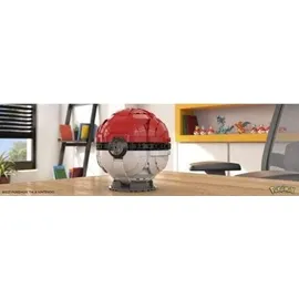 Mega Brands MEGA Pokémon - Jumbo Poké Ball-Bauset, leuchtende Herausforderung mit 303 Bausteinen, für Kinder ab 6 Jahren, HBF53
