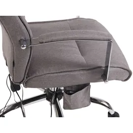 CLP Portland mit Massagefunktion Stoff grau