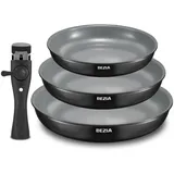 luxuskollektion Pfannen-Set 3-tlg. 20 cm + 24 cm + 28 cm