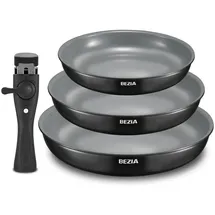 luxuskollektion Pfannen-Set 3-tlg. 20 cm + 24 cm + 28 cm