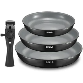 luxuskollektion Pfannen-Set 3-tlg. 20 cm + 24 cm + 28 cm