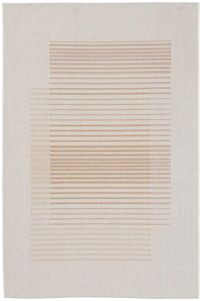 Outdoor-Teppich Kino 160x230 cm, Beige/Orange