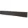 altdecor ELIO Lowboard 300 cm Schwarz/Holz