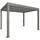 Biohort Pergola 4,045 x 3,12 m Grau/Silber