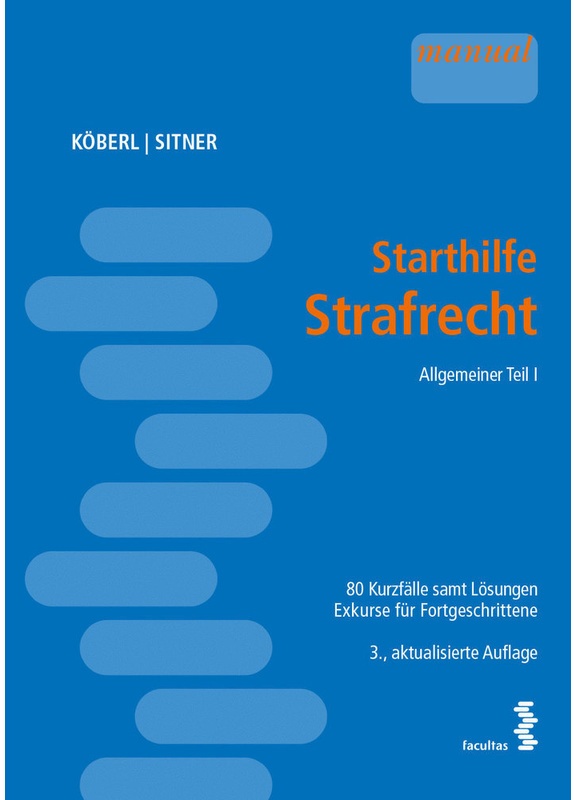 Starthilfe Strafrecht - Katharina Köberl, Marek Sitner, Kartoniert (TB)