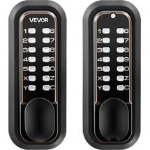 Vevor Mechanisches Codeschloss mit Doppelseitigem Tastenschloss Ölgebronze