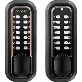 Vevor Mechanisches Codeschloss mit Doppelseitigem Tastenschloss Ölgebronze