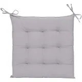 Sitzkissen NILS silber (BHT 40x4x40 cm) - BHT 40x4x40 cm