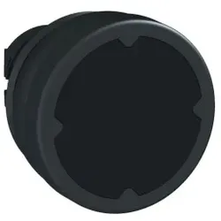 Schneider Electric ZB5AC280 Drucktaster, Frontelement, Harmony XB5, Kunststoff, 22mm, schwarz, unbeschriftet, tastend, für schwierige Umgebungen