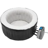 pro.tec Whirlpool Carbone 165 x 70 cm schwarz