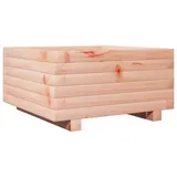 vidaXL Pflanzkübel Massivholz Douglasie Natürliches Douglasie Größe: 50 x 50 x 26.5 cm - 2 Jahre Gewährleistung - mind. 14 Tage Rückgaberecht