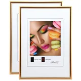 Ideal Trend New Lifestyle Set Bilderrahmen Wanddeko Collage Poster Rahmen 2er 3er 5er Pack: Farbe: 2er Pack Kupfer | Format: 21x29,7 DIN A4