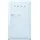 Smeg FAB10RPB6 Retro-Kühlschrank (122 l, 970 mm hoch, Pastellblau)