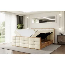 altdecor Boxbett 160 x 200 cm H4 Beige