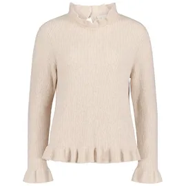 Cartoon Damen Strickpullover mit Stehkragen 40, Light Beige Melange - 40