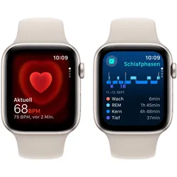 Apple Watch SE Aluminium Polarstern Polarstern 44mm S/M (130-180 mm Umfang) Polarstern GPS