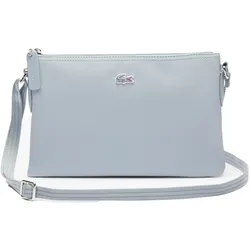 LACOSTE Damen Umhängetasche - Crossover Bag, Handtasche, 17,5x27cm (HxB) Hellblau