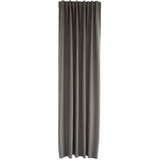 Homing blickdichter Vorhang Uni Gardine Taupe einfarbig abdunkelnd weich Akustik Gardine Wohnzimmer Schlafzimmer Kinderzimmer Dekostoff (1Stück) 245 x 140 cm (HxB), 140 x 245 cm
