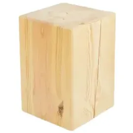 rettenmeier wood Massivholzblock Kiefer 30 x 45 x 30 cm naturbelassen