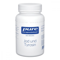 Pure Encapsulations Jod und Tyrosin Kapseln