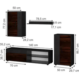 Vicco Wohnwand Berno,