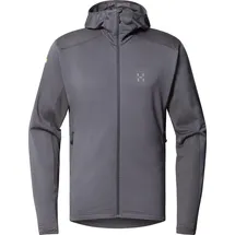 Haglöfs Herren L.I.M Mid Multi II Hoodie Jacke (Größe M, grau)