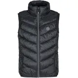 Color Kids Waistcoat Quilted Jacket, Darkgray, 128