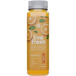 LiveFresh Kaltgepresster Orangensaft (inkl. 6,00€ Einwegpfand) Getränk 24x250 ml