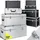 Masko Alubox Aluminium 0 l Silber