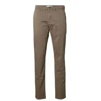 Selected SLHSLIM-NEW MILES Slim Fit Chinohose Braun 31 34