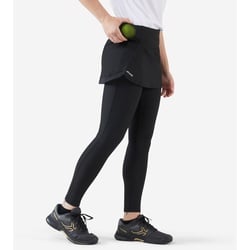 Damen Tennisrock mit Leggings ‒ Dry Hip Ball schwarz, schwarz, XS