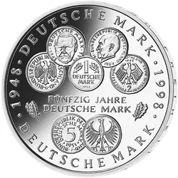 Bund 10 DM 50 Jahre Deutsche Mark PP