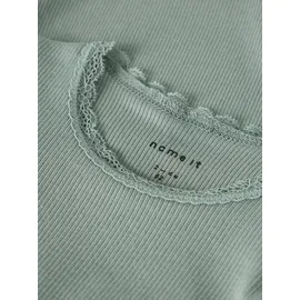 NAME IT Damen Nbfkab Ls Body Noos, Slate Gray, Numeric_86 - numeric_86