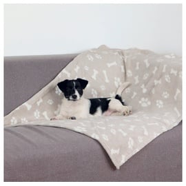 Trixie Kenny blanket plush 100 × 75 cm beige