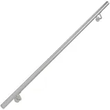 Relaxdays Handlauf 150 cm Edelstahl Ø 38 mm