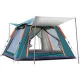 Ergocar Wasserdicht Outdoor leichtes Pop Up Wurfzelt 3-4 Personen Sonnenschut...