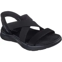 SKECHERS GO WALK FLEX SANDAL-GLIMMER UP Damen Schwarz 37