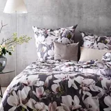 APELT Dorothy floral grau 135 x 200 cm + 80 x 80 cm